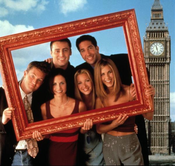 A photo of the "Friends" cast.