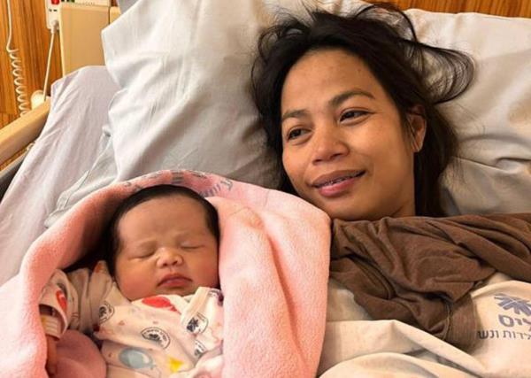 Jinky Aguilon Bolivar, a Catholic, gave birth 66 days after losing her partner who was killed during the Hamas massacre on Oct. 7.